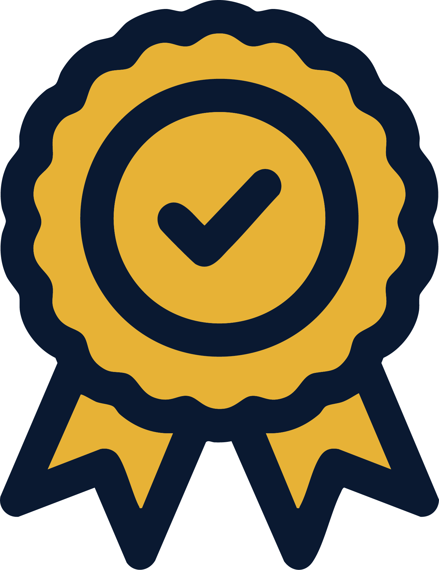 award icon yellow