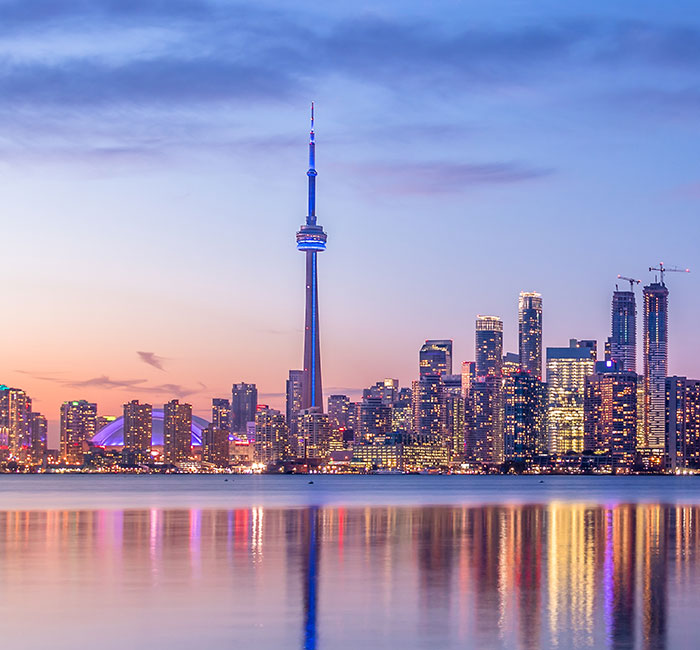 toronto skyline
